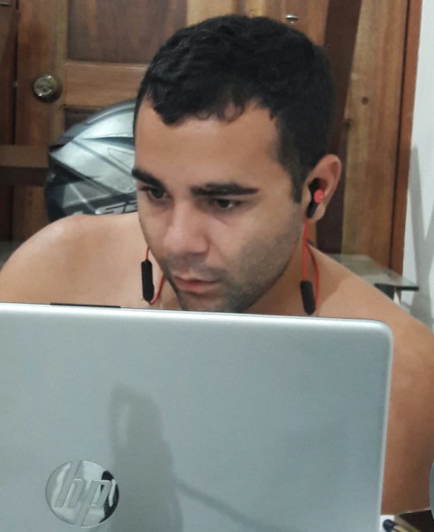 Studying alone at home